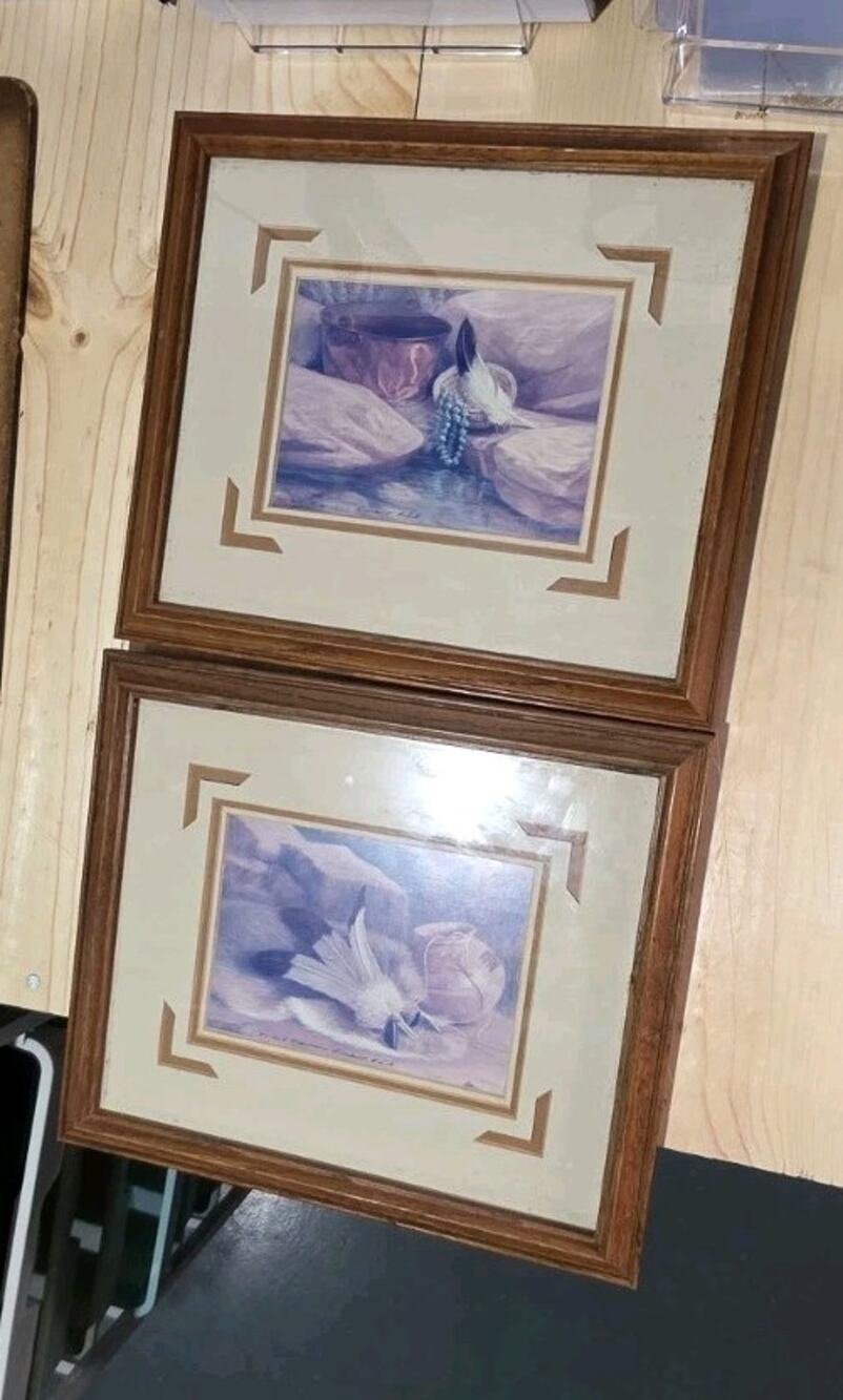 Karren Amaro Signed Limited Edition Prints Set of 2 – Framed – COA